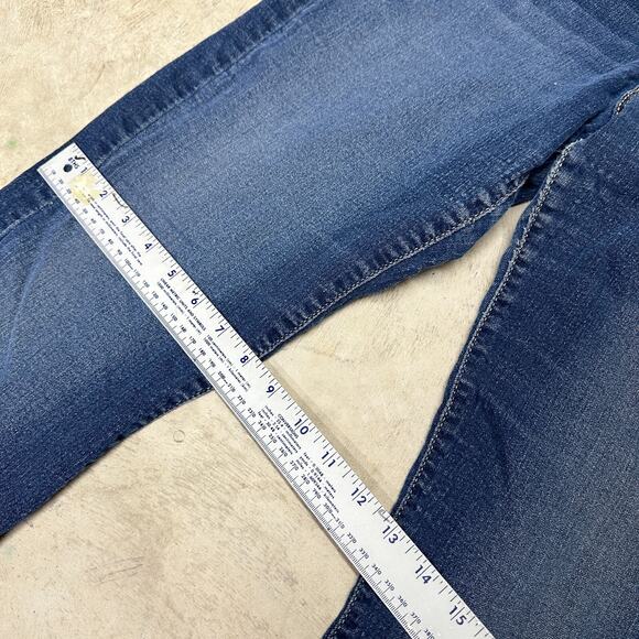 Signature By Levi Strauss & Co Curvy Boot Cut‎ Denim Jeans Womens 16x48 Blue - Picture 5 of 10